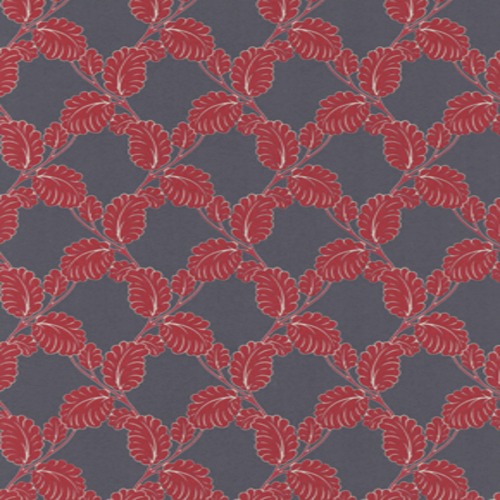 German Wallpaper Grace Collection Dark Red 0.5×10.0 m, Code 6758-06 | 