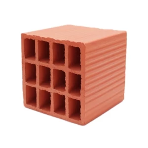 Half Hollow Red Bricks 12 Holes Size 20×20×20 cm Weight 5 kg | Al-Maimani for the red bricks