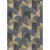 German Wallpaper, size 10m x 0.53m, Gray with Gold, Model 10155-15