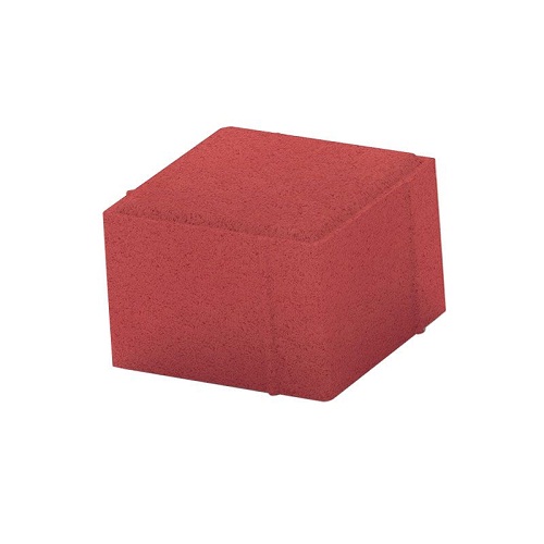 Holland Interlock Paver Tiles Thickness 6 cm Size 10×10 cm Dark Red | Artic