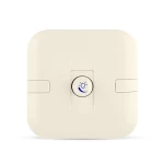 Rotary Dimmer 500W, 220V, 1 Gang, Beige, 7x7cm Size | Spectra