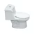 Floor Mounted Water Closet White Color, Height 25 cm