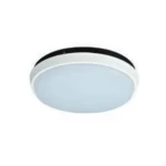 إضاءة جدارية وسقفية أبيض، قدرة 30 واط، إضاءة صفراء، أبعاد 300×50 مم