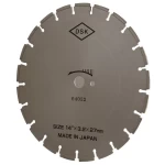 Japanese Diamond Disc, Dry Cutting, Size 14 Inch