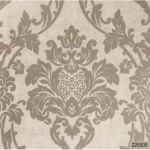 Classic Wallpaper Length 10m, Width 0.53m, Beige Color, Model 225005VE