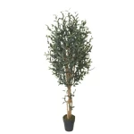 عشبة الزيتون الصناعية، لون أخضر، مقاس 150 سم 