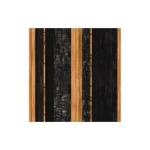 Wall decoration striped design, size 10 m x 0.53 m, black color, model TR20600