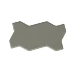 بلاط انترلوك يوني سماكة 8 سم مقاس 222×109.5 مم لون رمادى | شركة ارتك