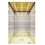 Passenger Elevator (MRL), Patterned Surface Wall, Marble-Like Floor, 16 people, 1250 KG Load Limit, Operation Rate 1.75 m/s