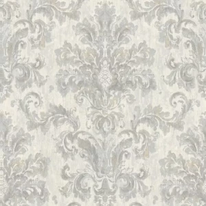 Classic Wallpaper Size 10m x 50 cm Silver Color | 5353