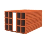 طوب احمر  مفرغ عازل  13 فتحة  مصنع الخياط مقاس 40×20×25   سم 