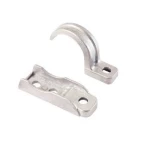 Strap with Clamp Back Iron malleable, Size 1-1/4 inch | United Electricals