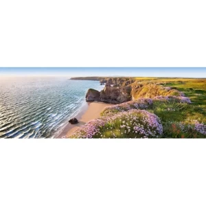 Decorative Wall Mural Sea Design 366x127 cm, Green | Balbaid Decor Company