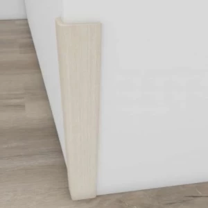 زاوية جدارية فايبر 240 × 3 × 3 سم لون بيج | خط  الفخامة