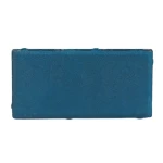 Holland Interlock Tile, Rectangular Smooth with Chamfer, Size 20×10 Cm, Light Blue Color | Alsarif Company