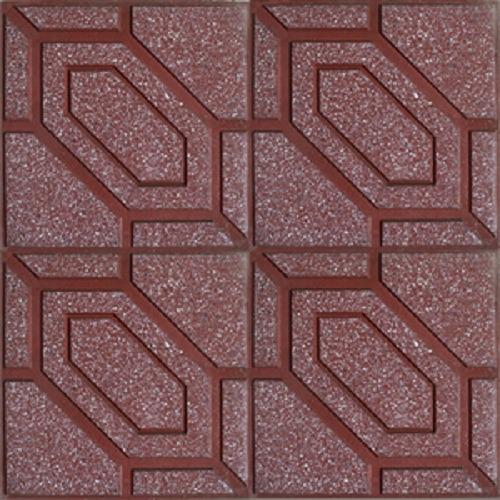 بلاط موزايكو مقاس 40×40 سم لون أحمر 156 | الحسنية للبلاط والانترلوك مصنع الحسنية