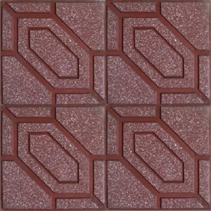 بلاط موزايكو مقاس 40×40 سم لون أحمر 156 | الحسنية للبلاط والانترلوك مصنع الحسنية