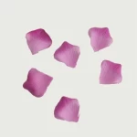 بتلات ورود صناعية ارما، لون موف، ارتفاع 6 سم، عرض 7 سم