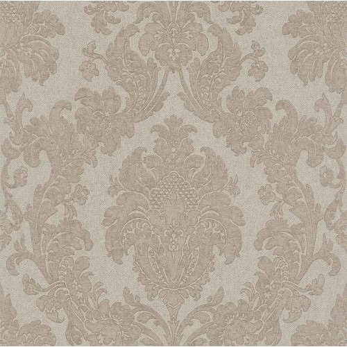Italian Wallpaper 10m x 0.53m Pale Beige, Model 63016 | Balbaid Decor Company