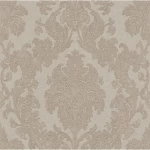 ورق جدران ايطالي مقاس 10 م×0.53 م، لون بيج شاحب، موديل 63016