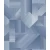 Spanish geometric wall Covering, size 10 m x 0.53 m, blue color, model G56624  