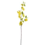 Lagurus artificial decorative plant, yellow color, height 88 cm