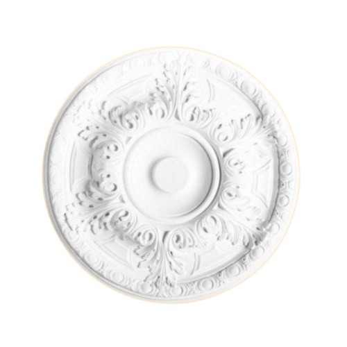Decorative Ceiling Medallion 60 cm White Color | Zakharef Company