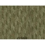 Italian Geometric Wall Decoration, Size 10m×1.06m, dark green Color, Model Z21828 