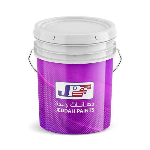 دهان رشة رولاتو 100-06، لون ابيض، عبوة بلاستيك 25 كجم | Jeddah Paints