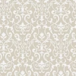  Tree-Patterned wallpaper, vinyl cover, length 15.6 m, width 106 cm, pale brown-white color
