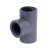 Tee 90° Plastic UPVC Al-Munif Company Size 25 mm Color Gray