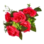 زهر صناعى جورى، مقاس 40 سم، لون احمر