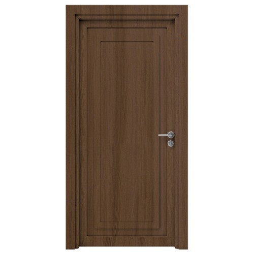 Premium Wooden Entrance Door 235x115 cm, 6 cm Thick, Dark Brown | YT-76925176