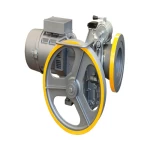 ماكينة مصعد للعمود (أكس)، حمولة 2500 كجم، تحكم سرعة AC2، قوة 6.0KW، بكرة 480×11×4 من سيكور