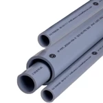 PVC Pipes  3P Brand  Size   1 ¼ inch Thickness 2.2 mm Gray Color