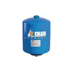 خزان مياه رأسي بدون ارجل سعة 8 لتر، ضغط 16 بار، قطر 200 مم، ارتفاع 355 مم، لون ازرق