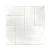 Cement floor tiles, Building design, white color, 40×40×4 cm |  Al Wasad Industrial Company