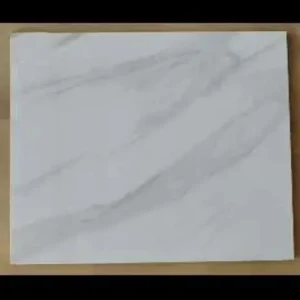 بلاط سيراميك إماراتي تصميم رخامي 60×60 سم أبيض | Emirati