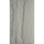 Rock foam, dimensions 120 x 60 cm, thickness 3 cm, light gray color, model Q003-3