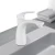 Lima Pluto Bathroom Washbasin Faucet ,White Color