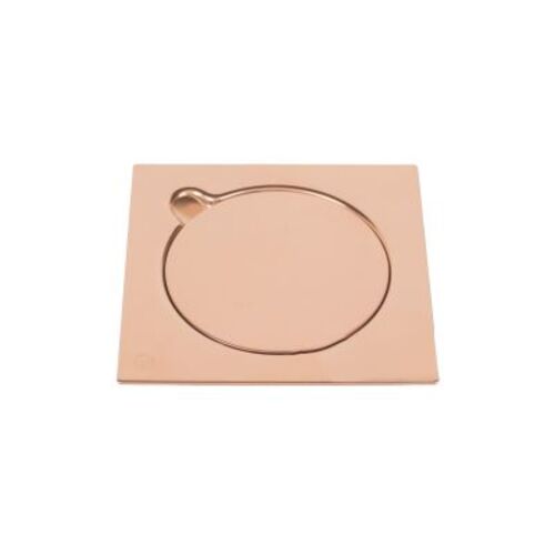 Square Water Drain Cover 15x15 cm, Rose Gold Color | N116.003-24