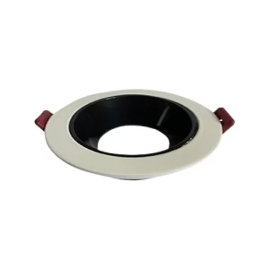 Adjustable Anti-Glare Spotlight Frame 8.5cm GU5.3 Black/White