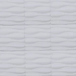 3D Wall Panel Length 50 cm, width 50 cm, White Color