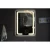 Lighted Bathroom Mirror Size 60x80 cm, Dolphy Brand | Alsaggaf company - Image 2