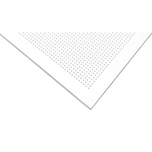 Fire & Moisture Resistant Perforated Gypsum Boards 1.2x2.4 m, 9.5 mm Thickness, Micro Square Design | Quality Industry Co. Ltd