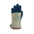 Coated Gloves, Blue Color, size 11 XXLarge