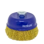 Copper Cup Brush With Stiff Bristles, Size 4 inch