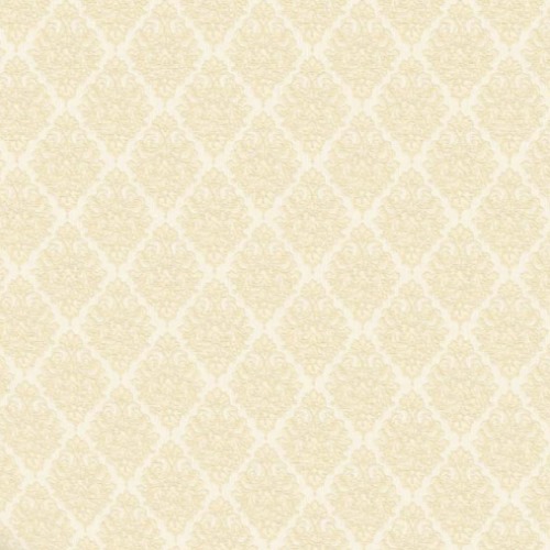 Patterned Wallpaper 15.6m x 100cm Dark Beige with Off-White Pattern | Luxury line