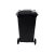 HDPE Plastic Waste Container, Capacity 240 Liters, Dimensions 100×55.5×70 cm, Black Color, Model SCULY