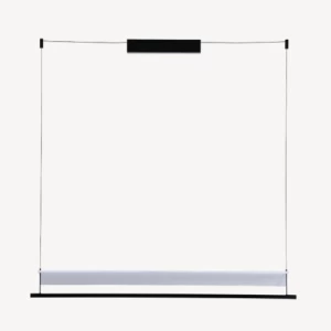 Ceiling Holder Pendant 130x31x27 cm, Black Color | Abyat Company